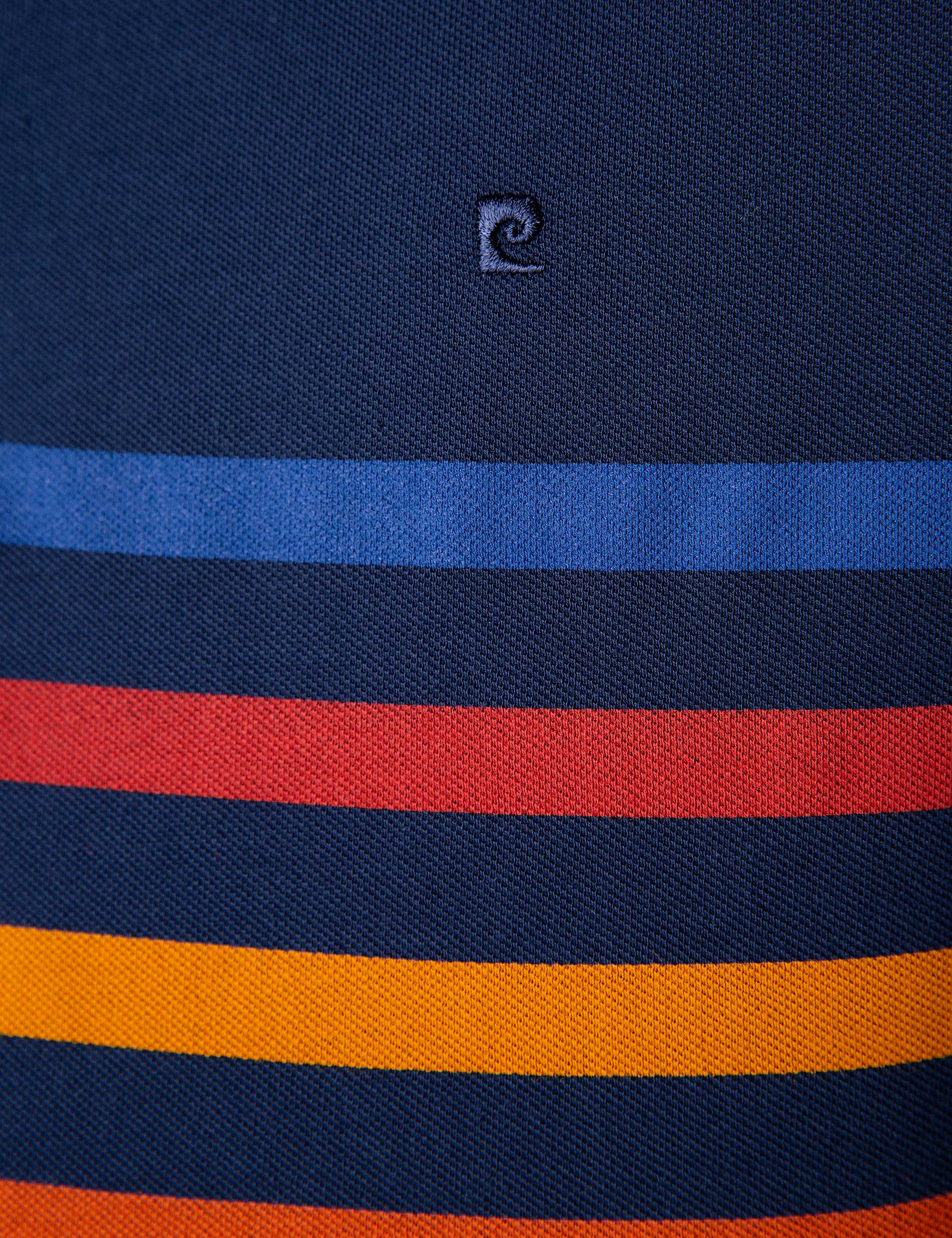 Lacivert Slim Fit Polo Yaka T-Shirt