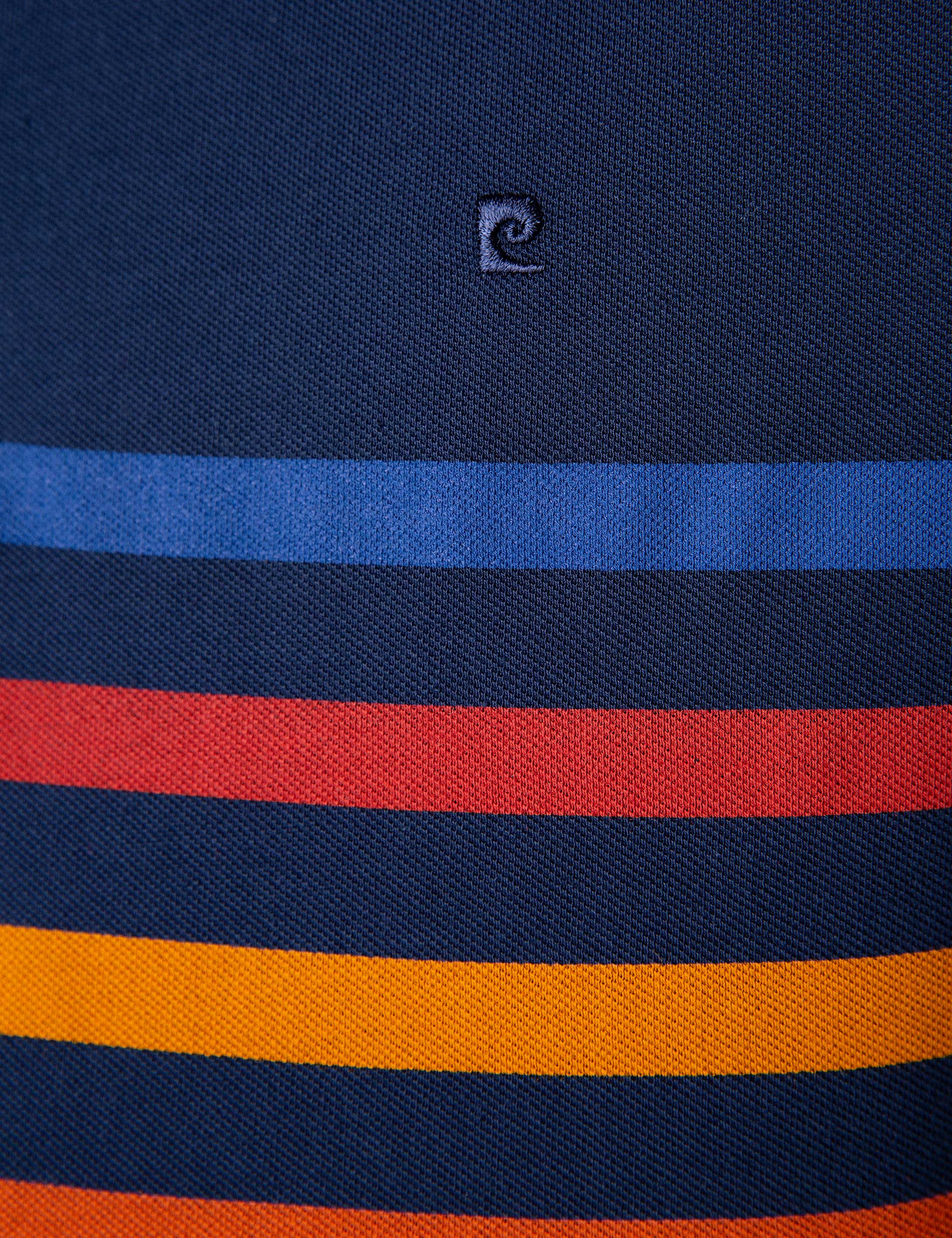 Lacivert Slim Fit Polo Yaka T-Shirt