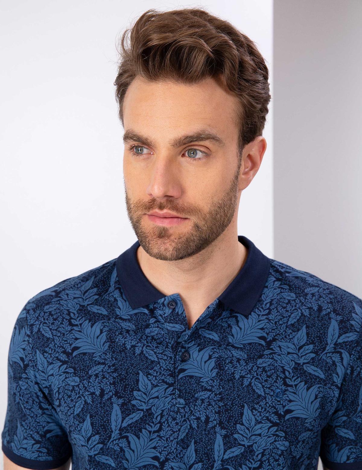 Lacivert Slim Fit Tişört