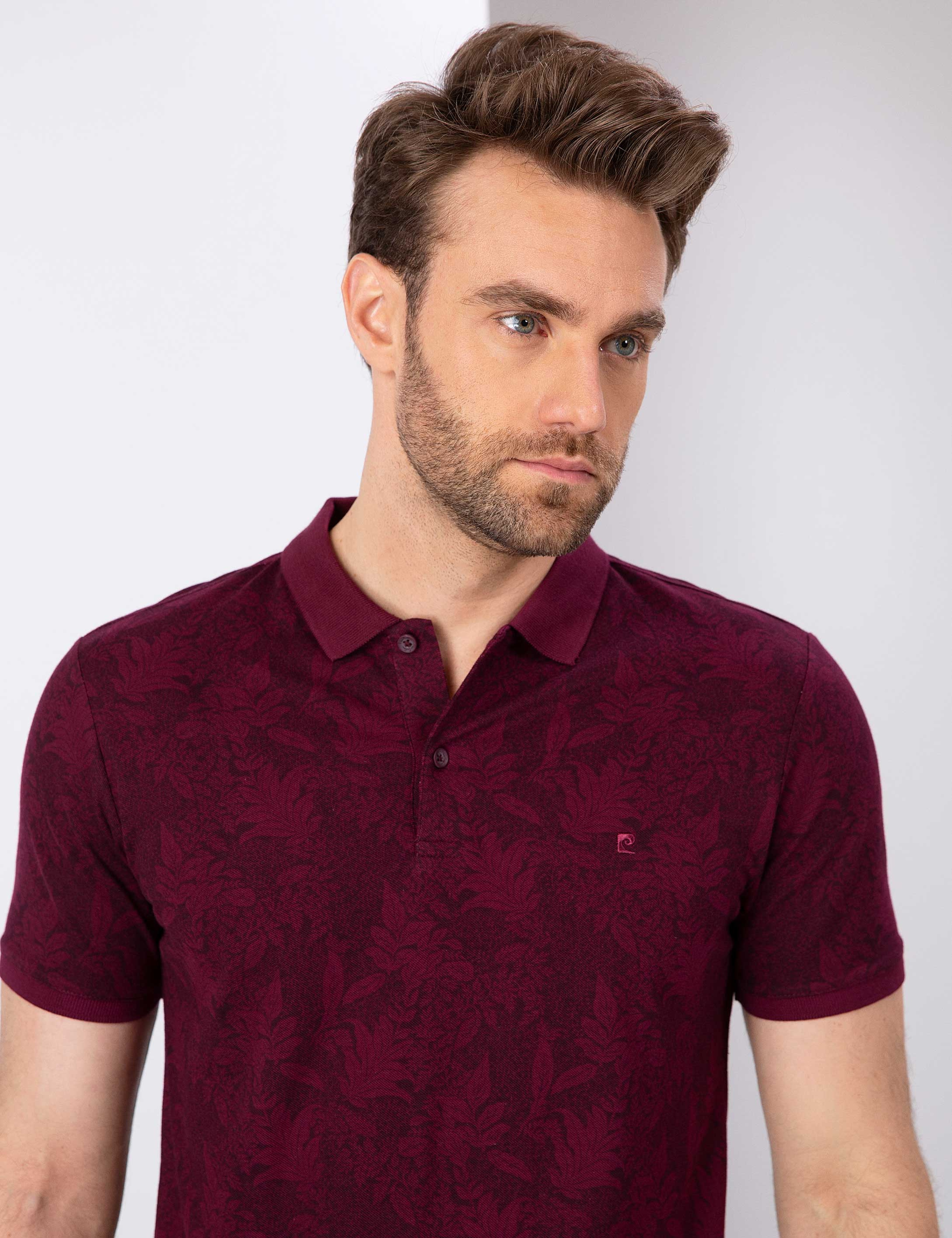 Bordo Slim Fit T-Shirt - Image 1