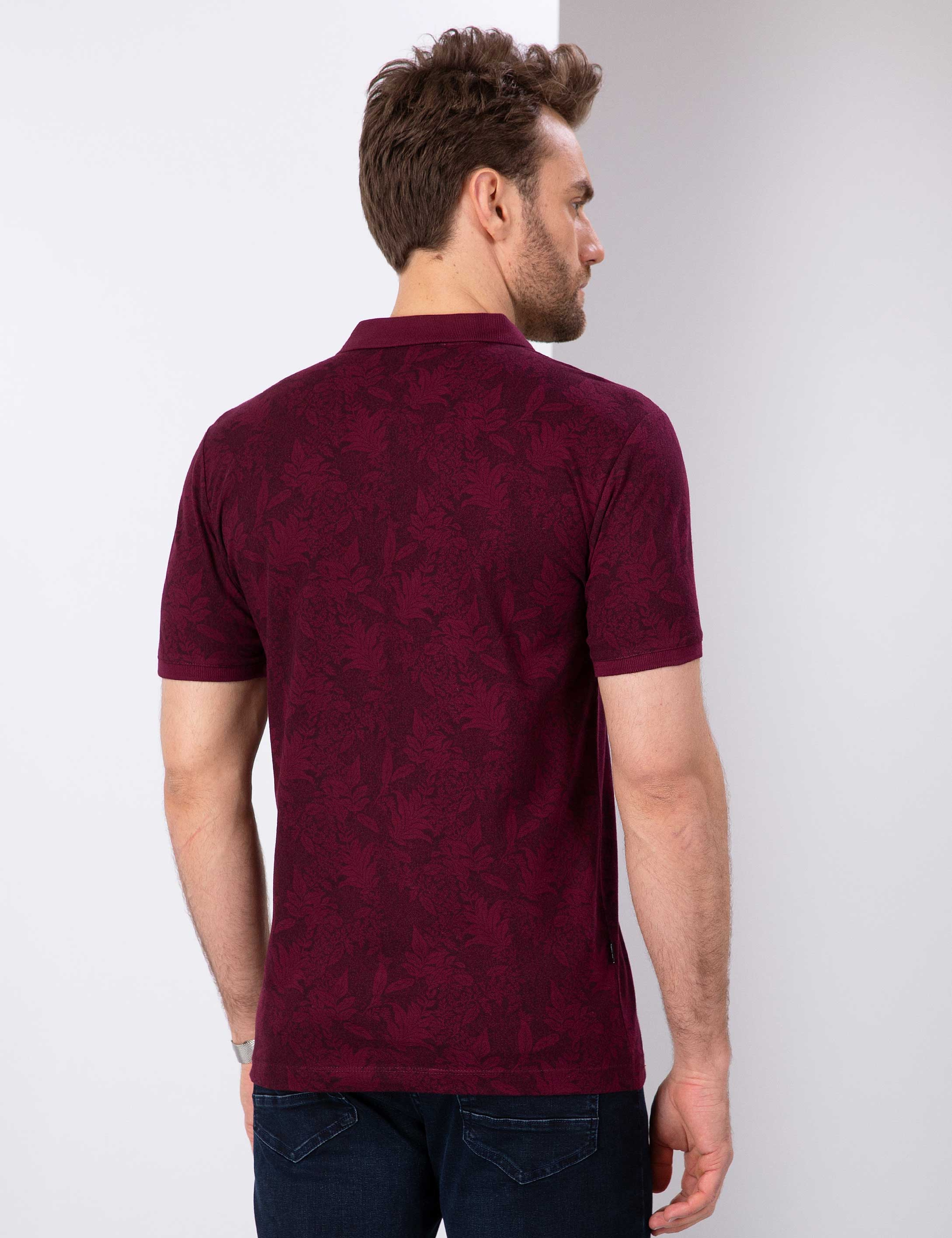 Bordo Slim Fit T-Shirt - Image 3