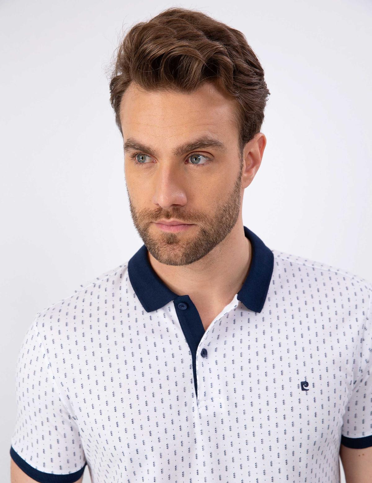 Lacivert Slim Fit T-Shirt