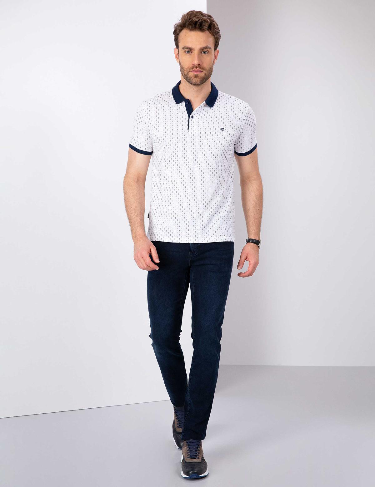 Lacivert Slim Fit T-Shirt - 50210319006