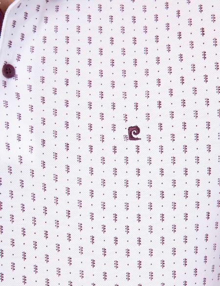 Bordo Slim Fit Tişört - 50210319015