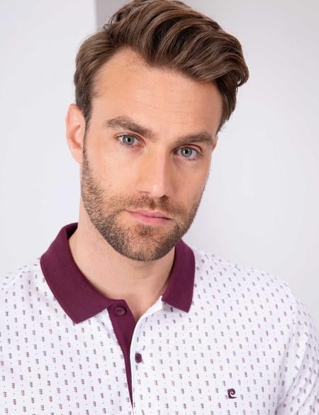 Bordo Slim Fit Tişört - 50210319015