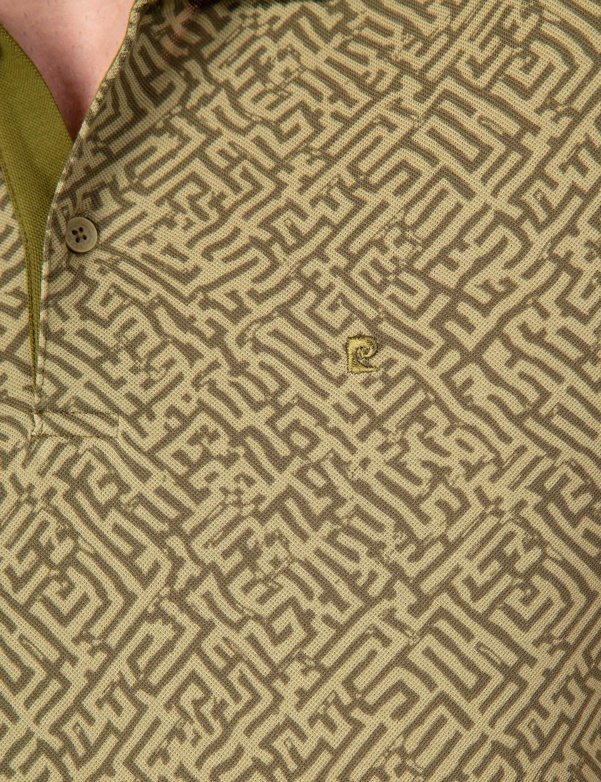 Haki Slim Fit Polo Yaka T-Shirt - 50210323003