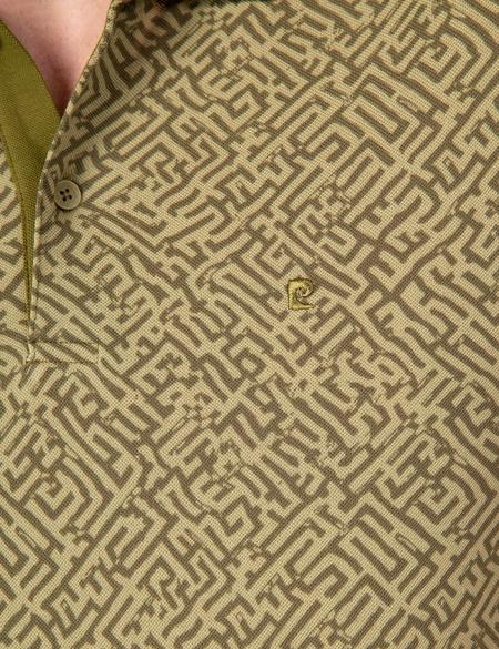 Haki Slim Fit Polo Yaka T-Shirt - 50210323003