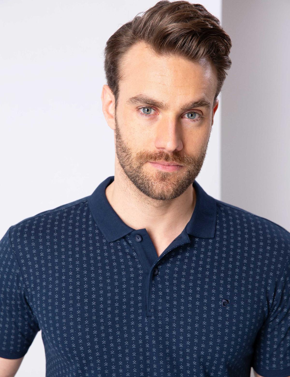 Lacivert Slim Fit T-Shirt - 50210327019