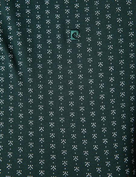 Koyu Yeşil Slim Fit Polo Yaka T-Shirt - 50210327029