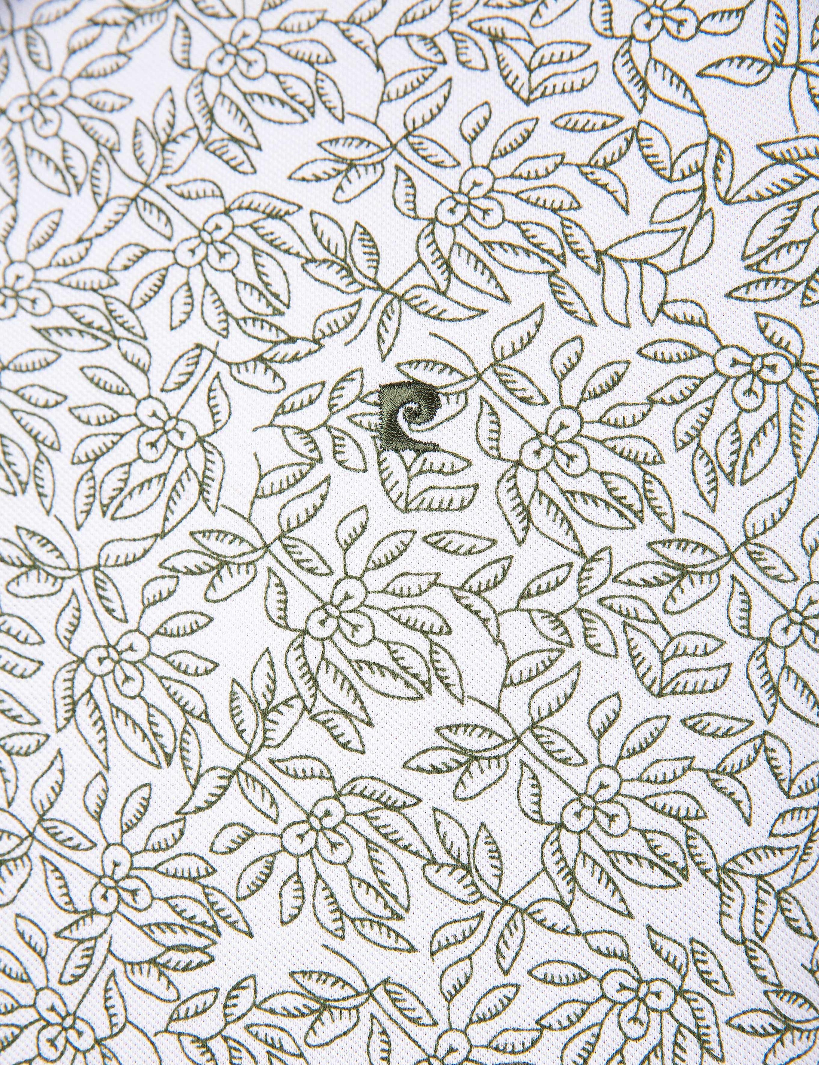 Yeşil Slim Fit Polo Yaka T-Shirt