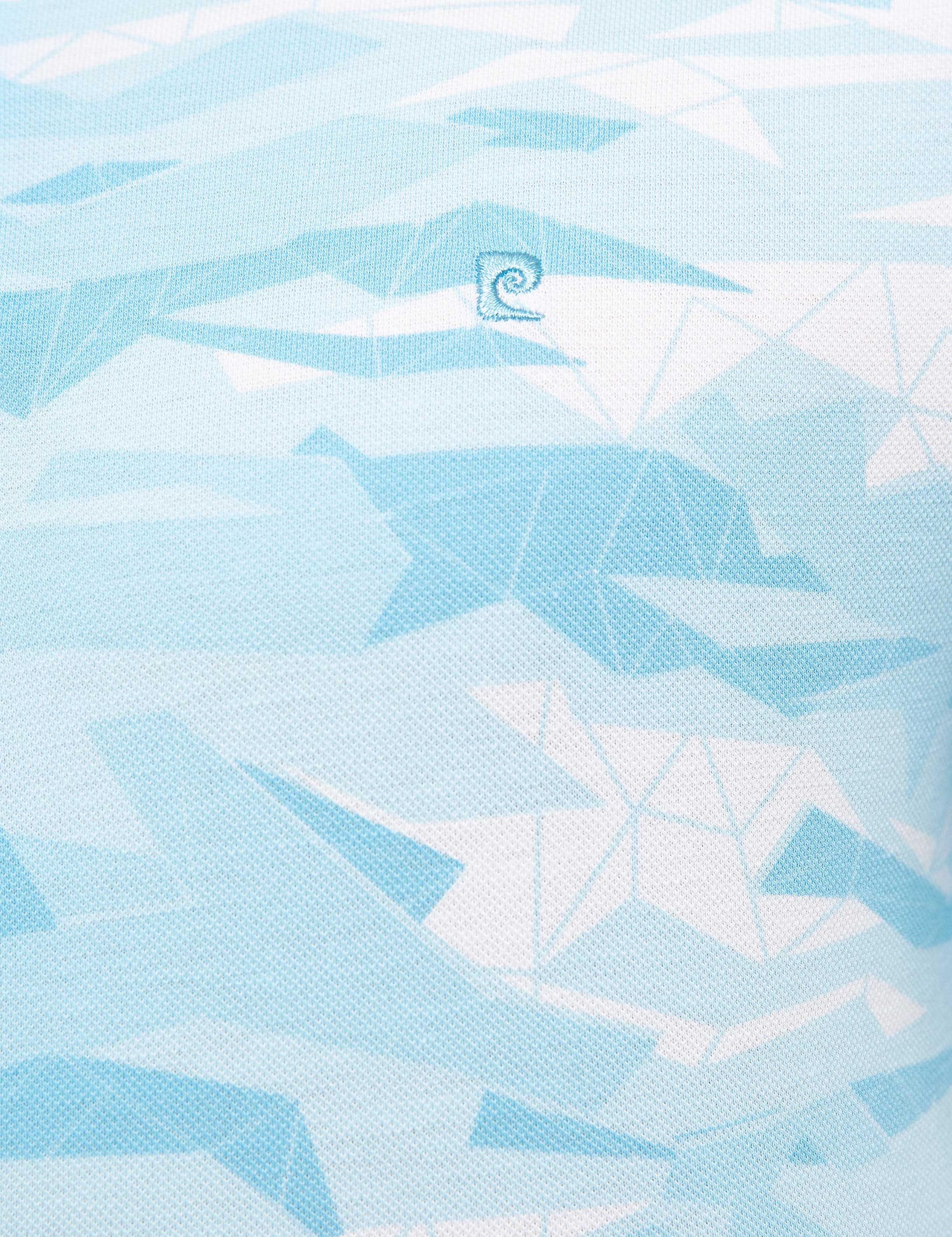 Açık Mavi Slim Fit Polo Yaka T-Shirt