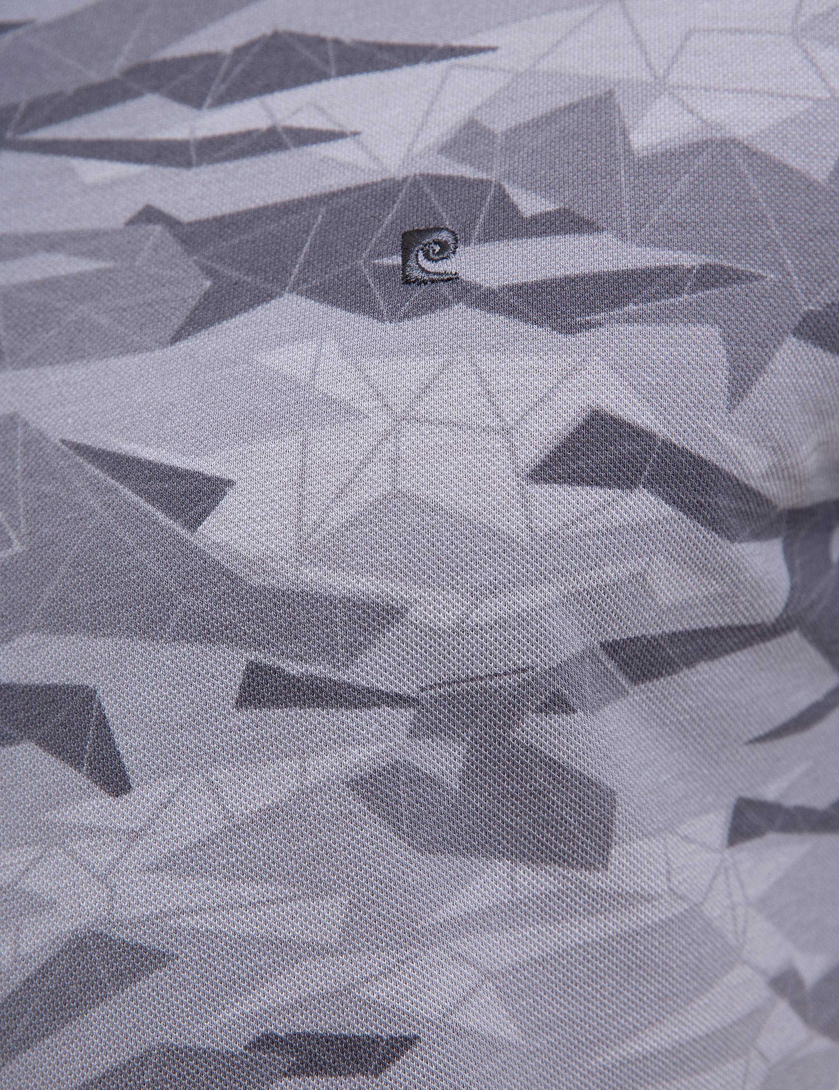 Gri Slim Fit Polo Yaka T-Shirt