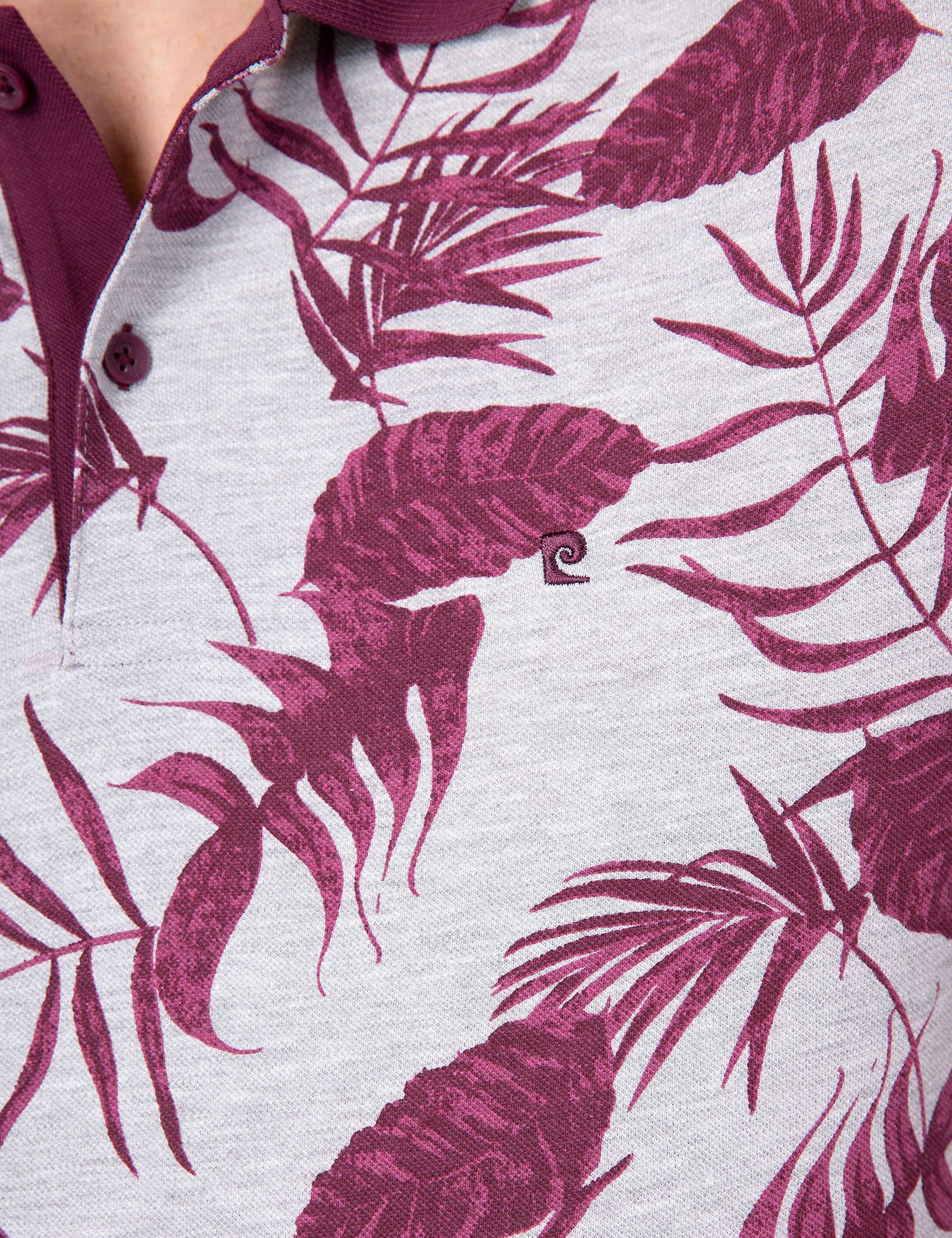 Bordo Slim Fit Polo Yaka T-Shirt