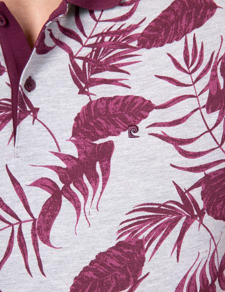 Bordo Slim Fit Polo Yaka T-Shirt - 50210330016