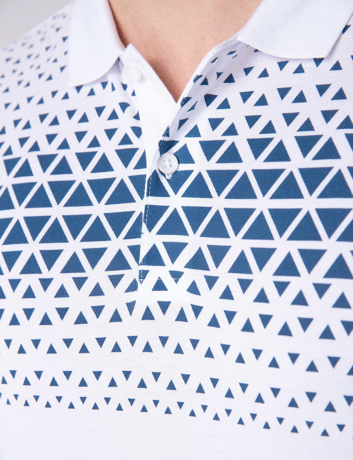 Beyaz Slim Fit T-Shirt - 50210352003