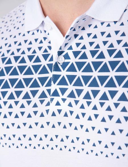 Beyaz Slim Fit T-Shirt - 50210352003