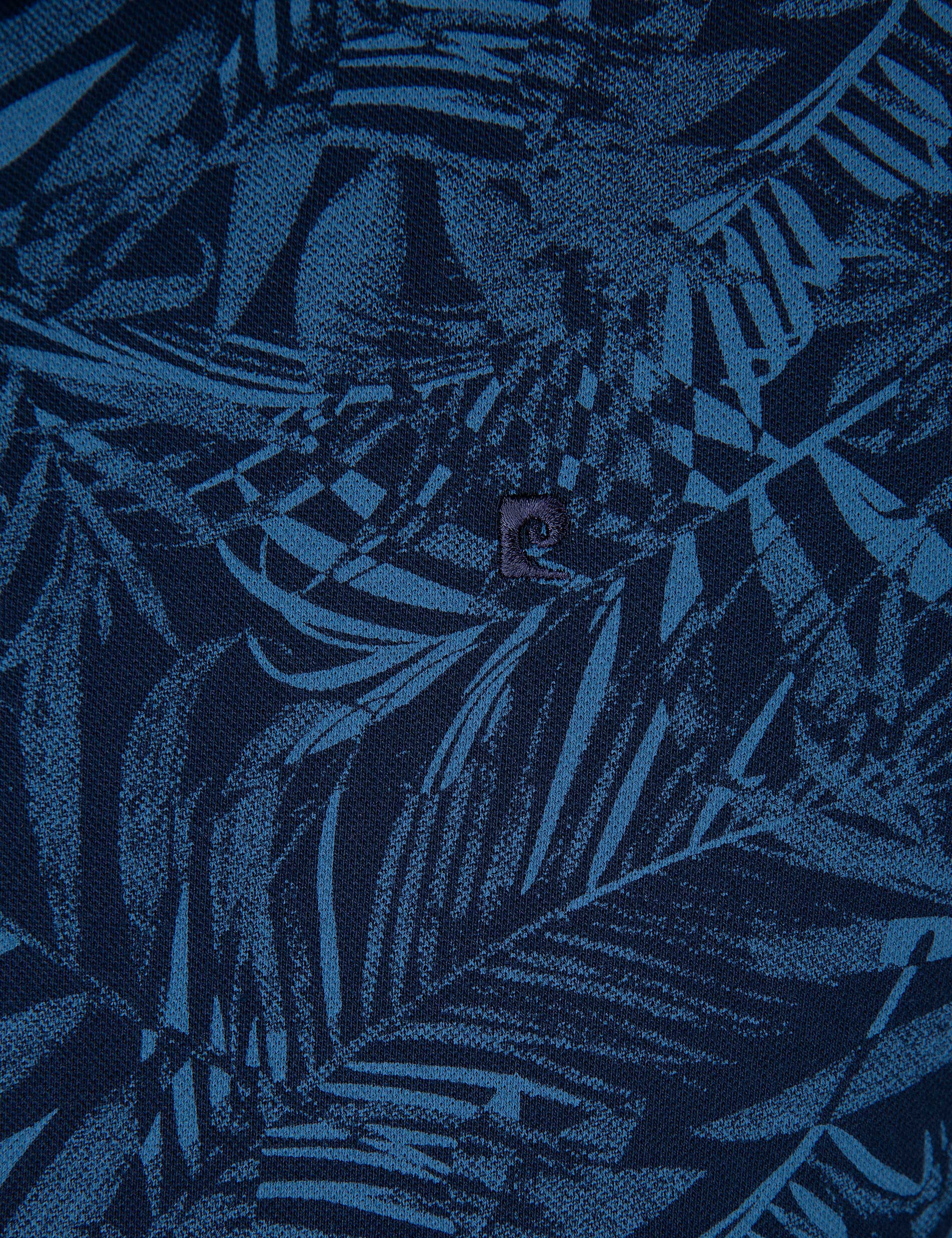Lacivert Slim Fit Polo Yaka T-Shirt - Image 5