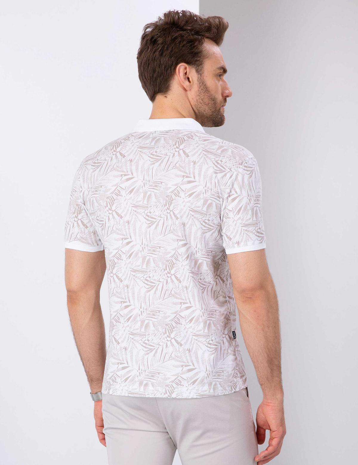 Taş Slim Fit Polo Yaka T-Shirt - 50210355019