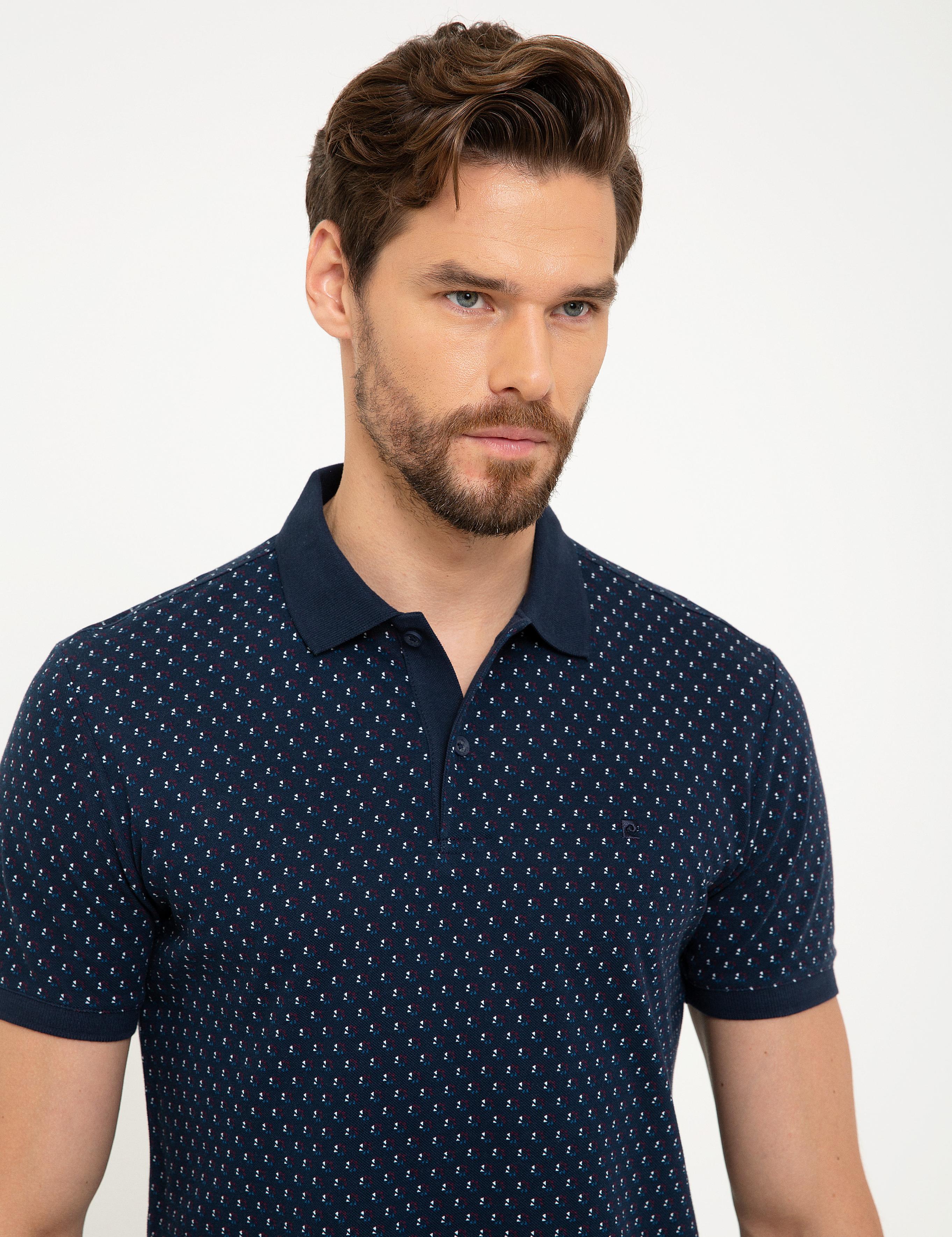 Lacivert Slim Fit T-Shirt