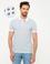 Beyaz Slim Fit Polo Yaka T-Shirt