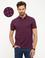 Bordo Slim Fit Polo Yaka T-Shirt