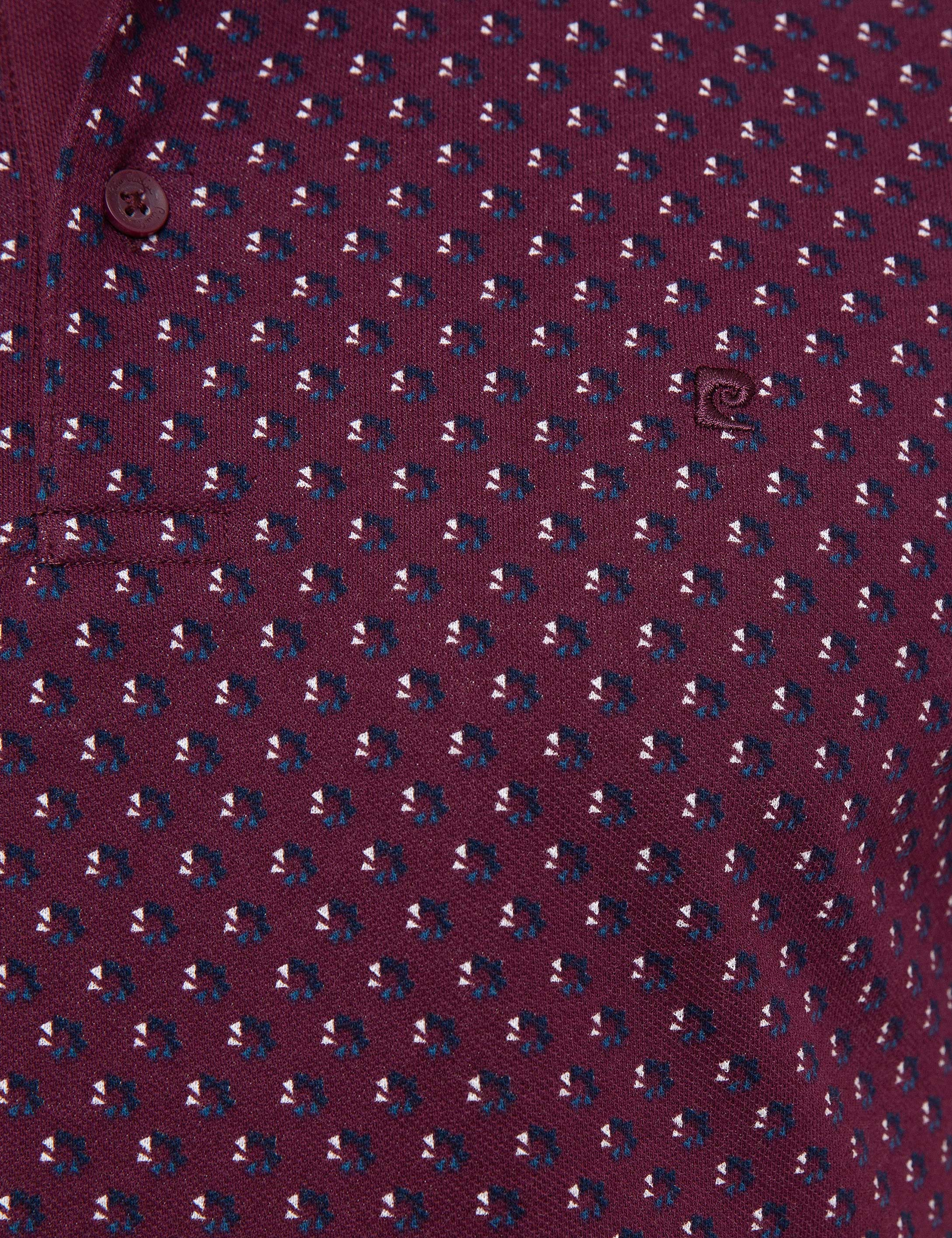 Bordo Slim Fit Polo Yaka T-Shirt - Image 5