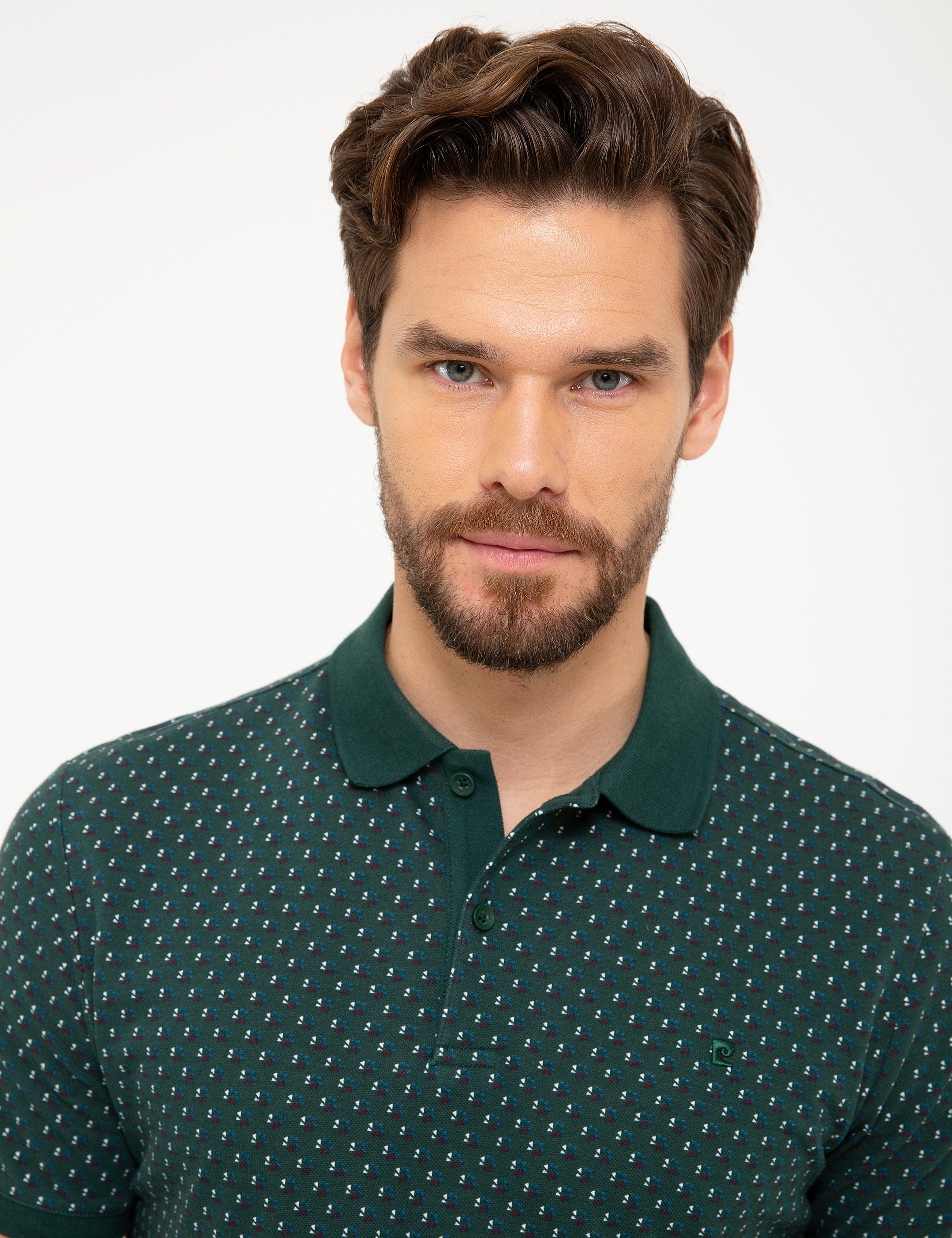 Koyu Yeşil Slim Fit T-shirt - Image 2
