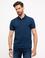 Lacivert Slim Fit Polo Yaka T-Shirt