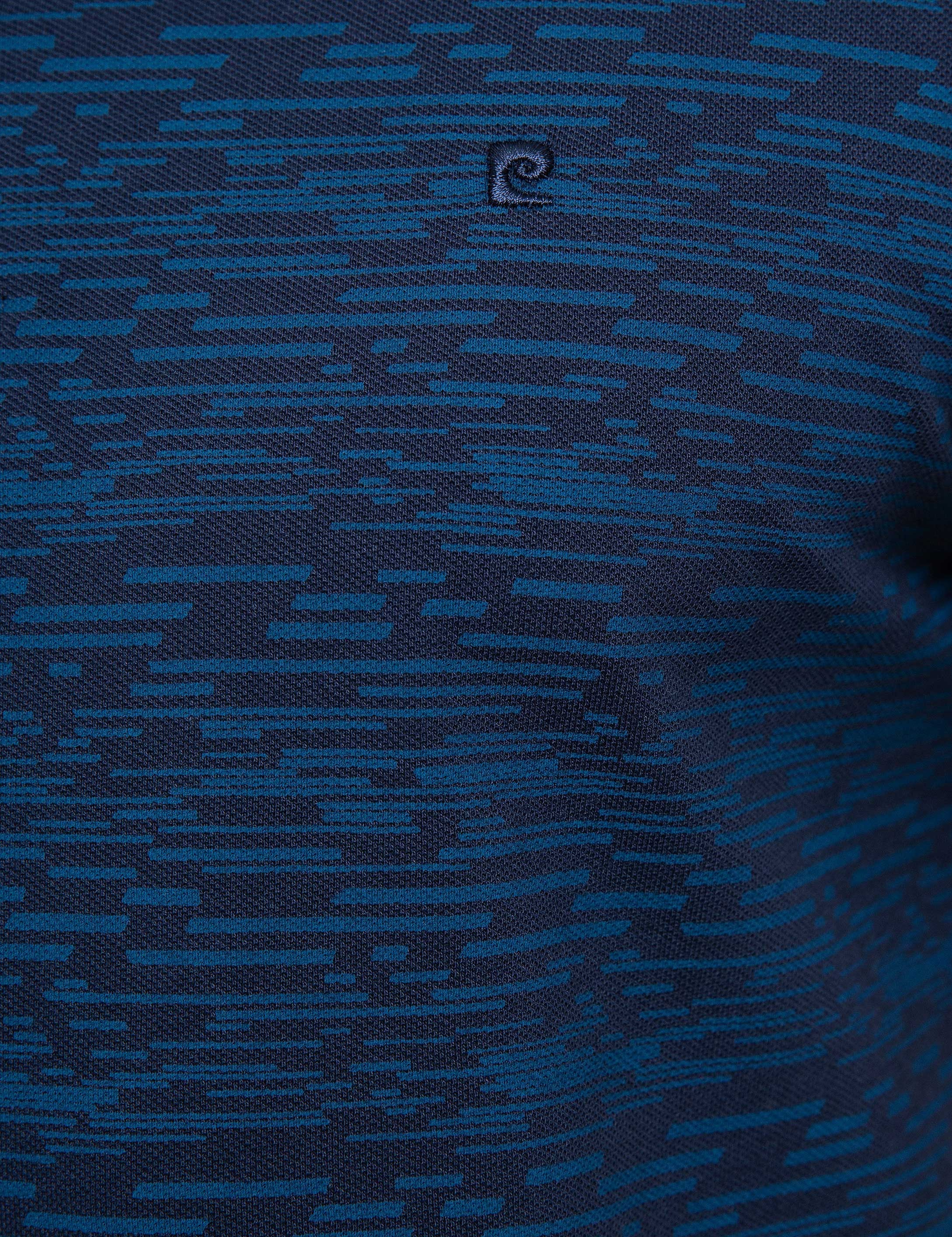 Lacivert Slim Fit Polo Yaka T-Shirt - Image 5
