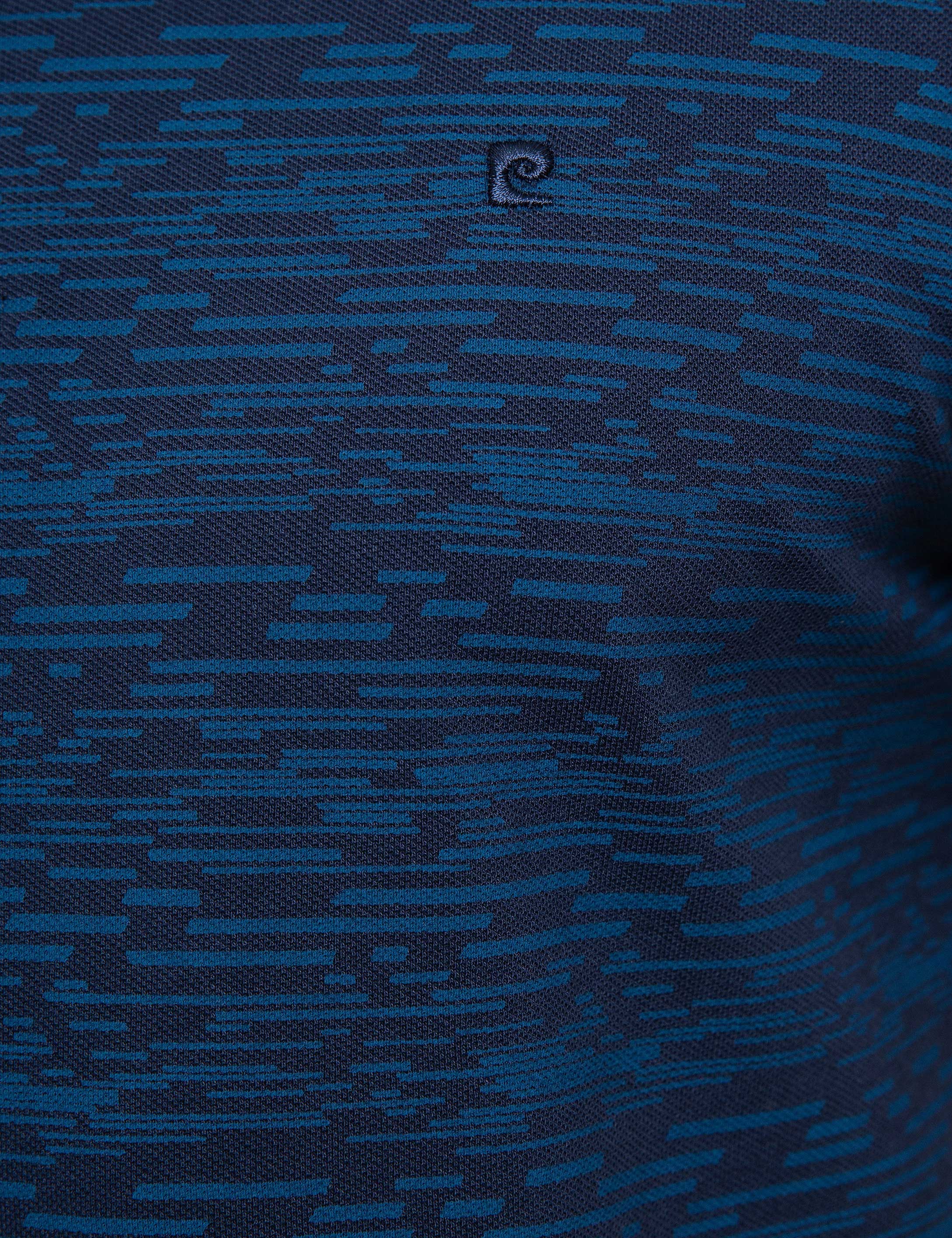 Lacivert Slim Fit Polo Yaka T-Shirt
