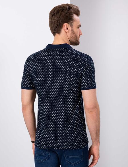 Lacivert Slim Fit T-Shirt - 50210359007