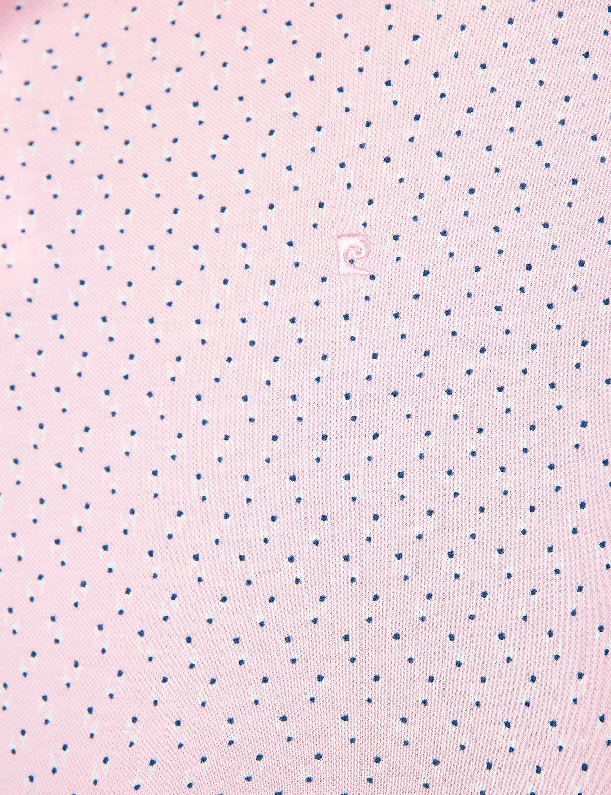 Pembe Slim Fit Polo Yaka T-Shirt - 50210359017