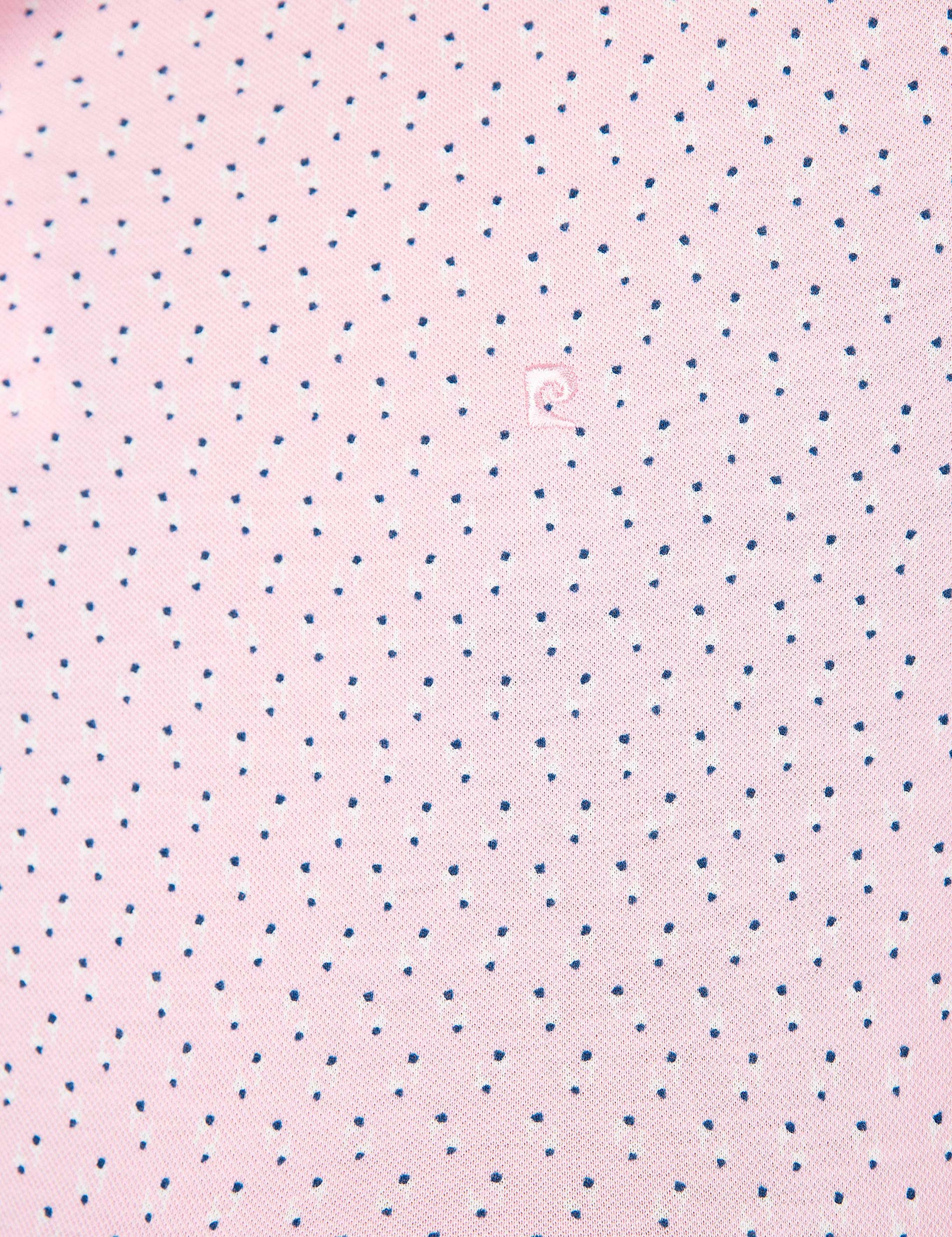 Pembe Slim Fit Polo Yaka T-Shirt