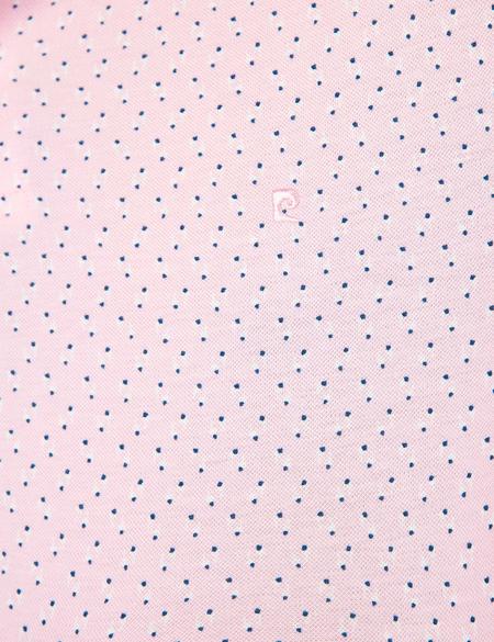 Pembe Slim Fit Polo Yaka T-Shirt - 50210359017