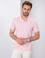 Pembe Slim Fit Polo Yaka T-Shirt