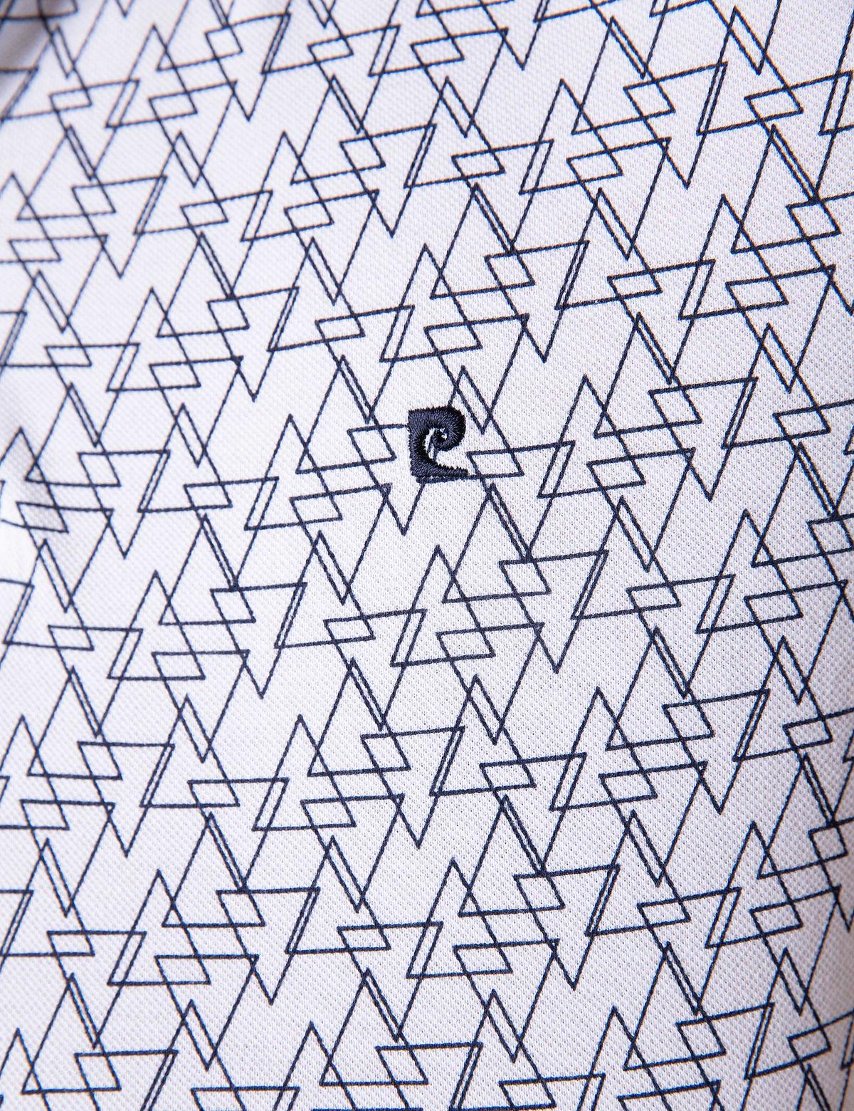 Beyaz Slim Fit Polo Yaka T-Shirt - 50210360004