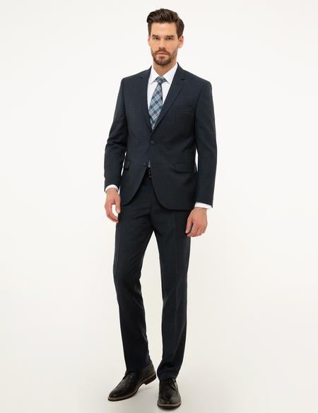 Lacivert Slim Fit Takım Elbise - 50210374047