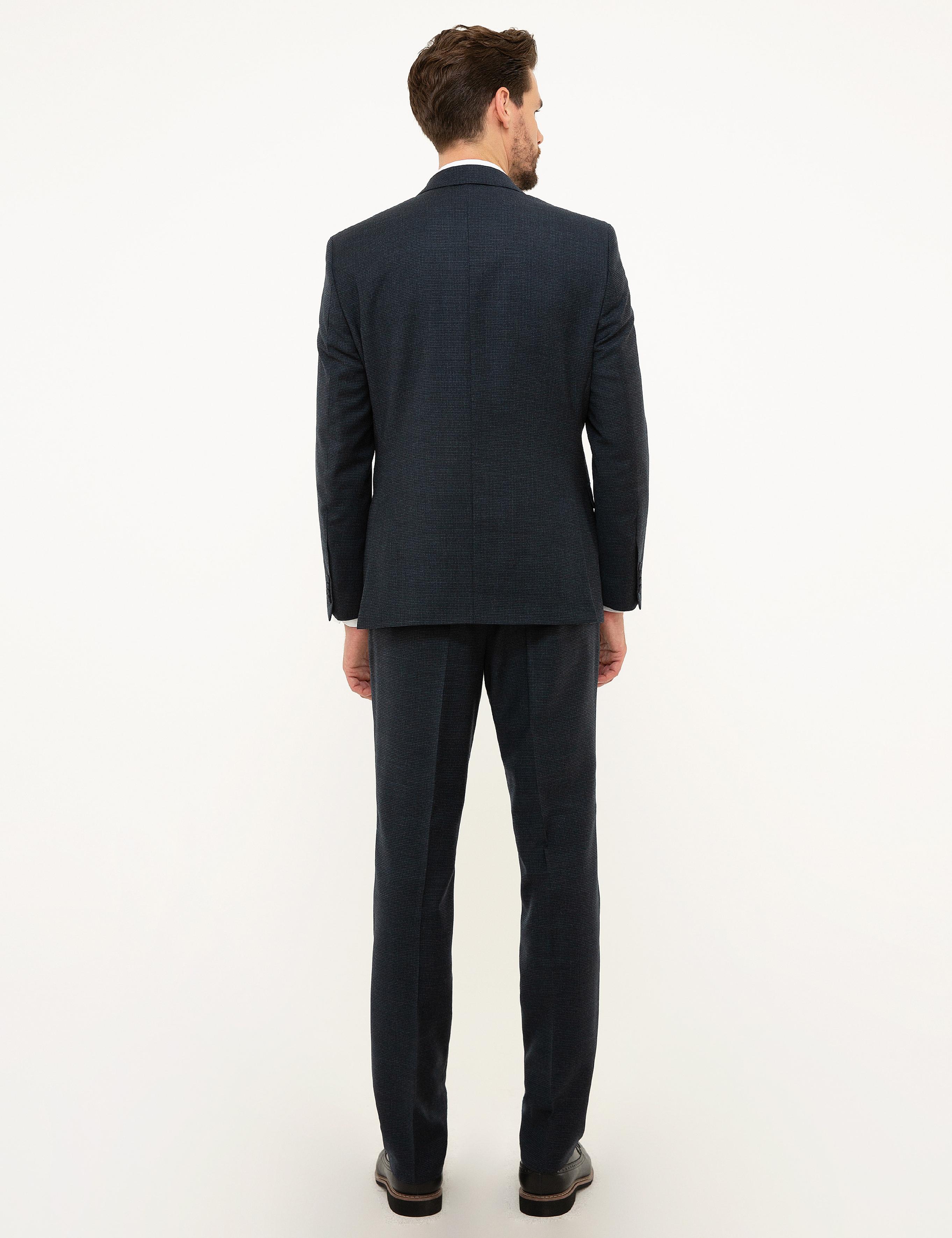 Lacivert Slim Fit Takım Elbise