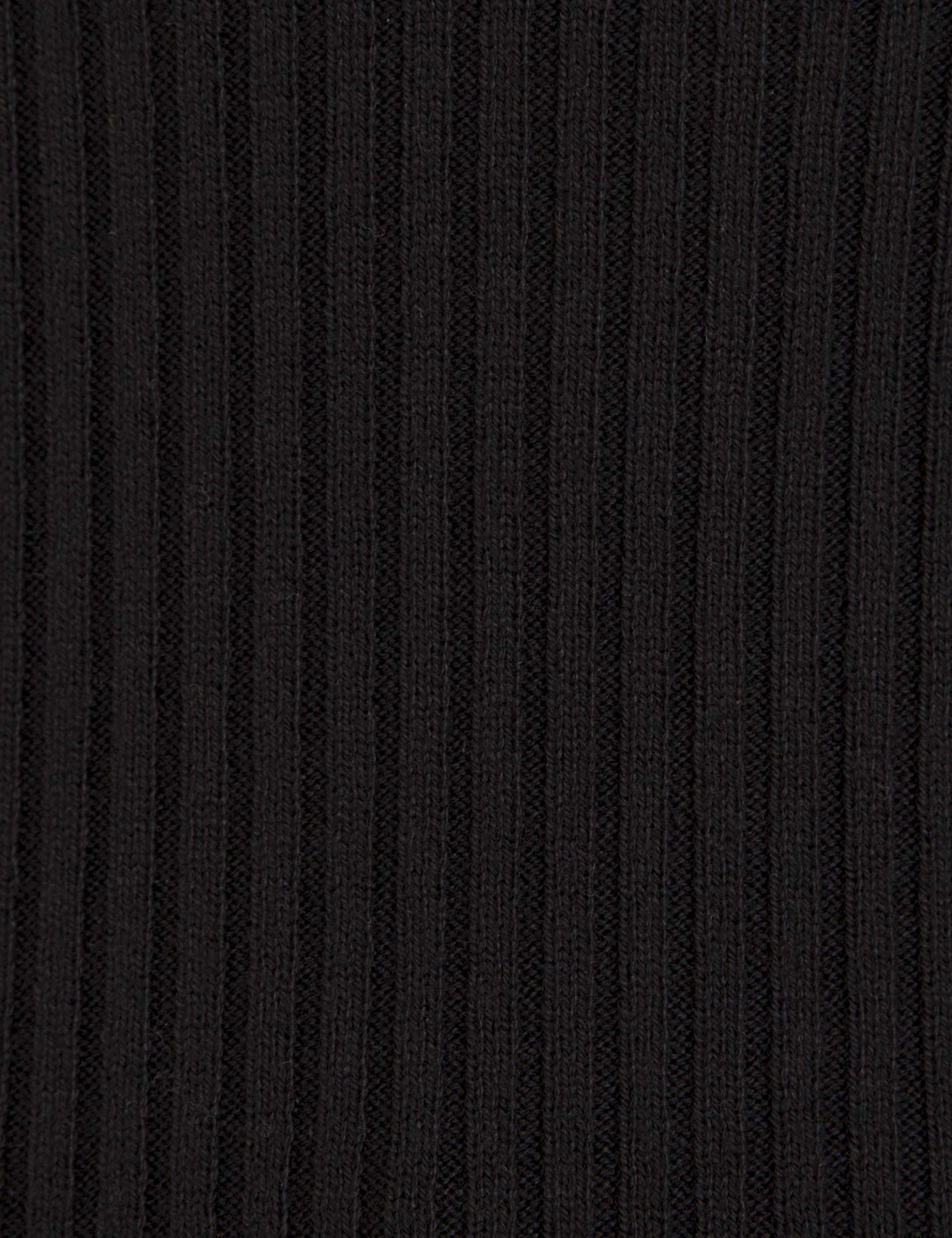 Siyah Slim Fit Kazak