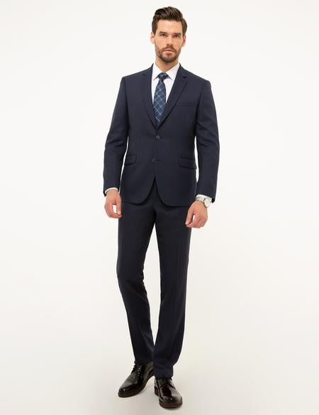 Lacivert Slim Fit Takım Elbise - 50210418149