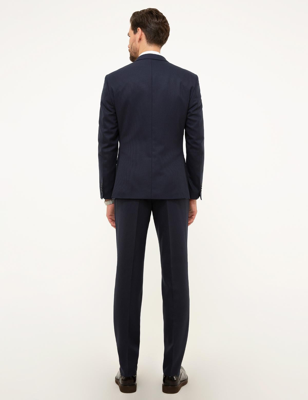 Lacivert Slim Fit Takım Elbise - 50210418149