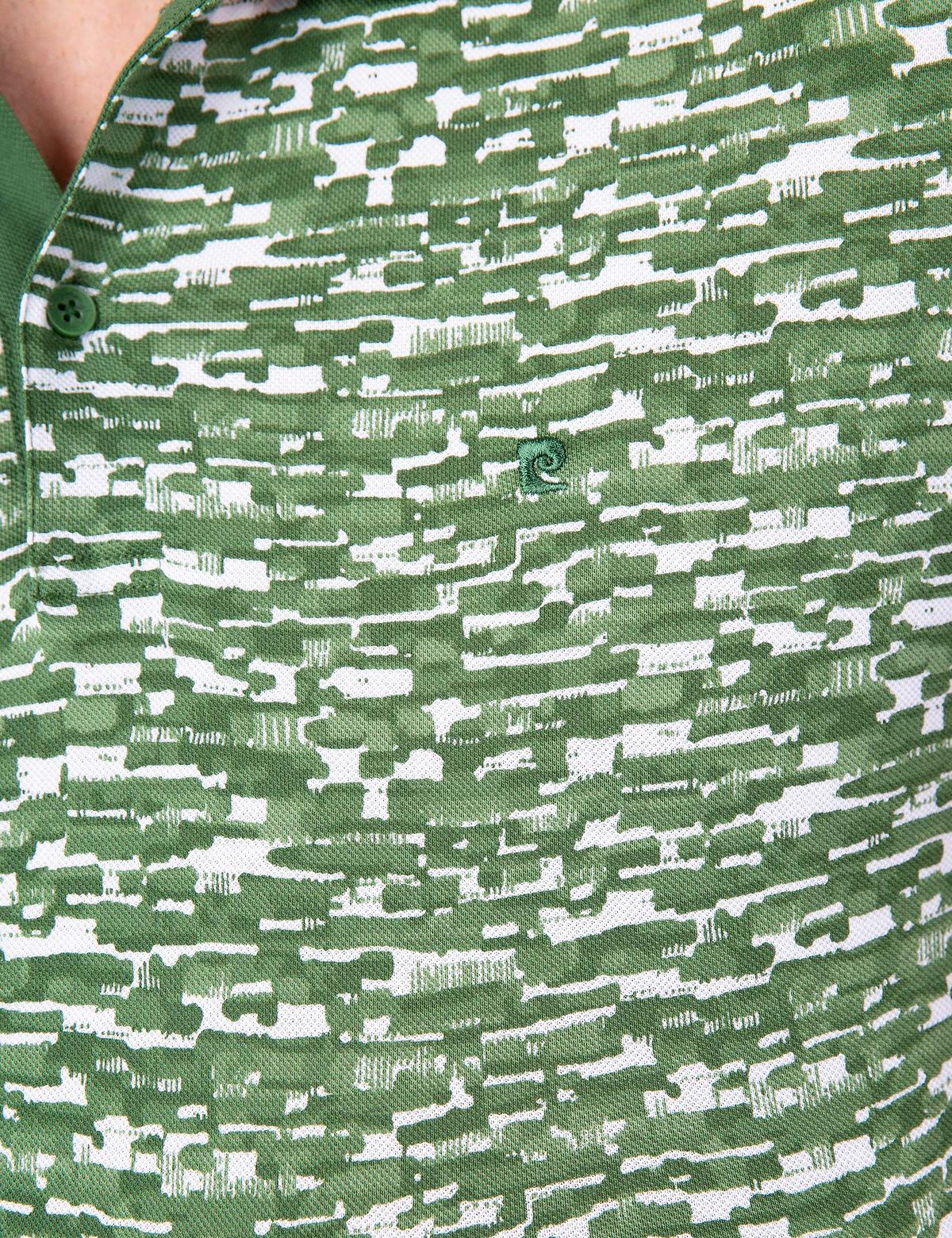 Yeşil Slim Fit Polo Yaka T-Shirt - 50210519029