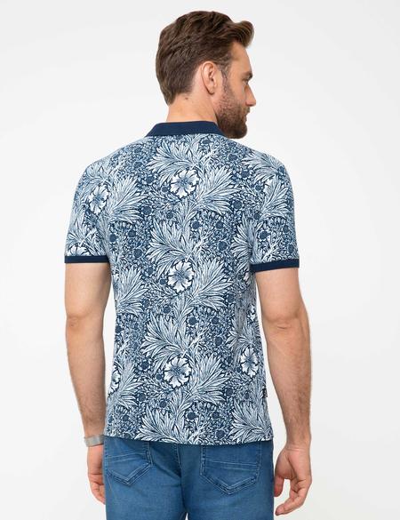 Lacivert Slim Fit Polo Yaka T-Shirt - 50210521003