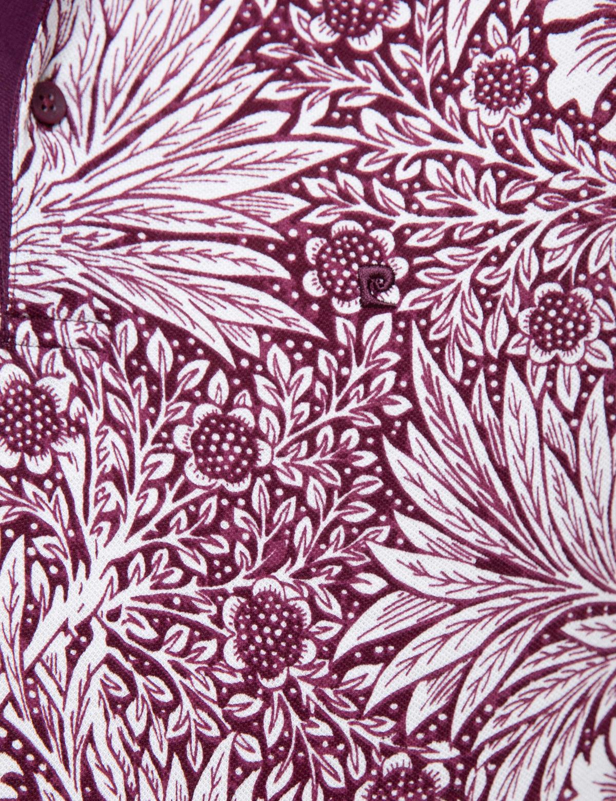 Bordo Slim Fit Polo Yaka T-Shirt - 50210521002