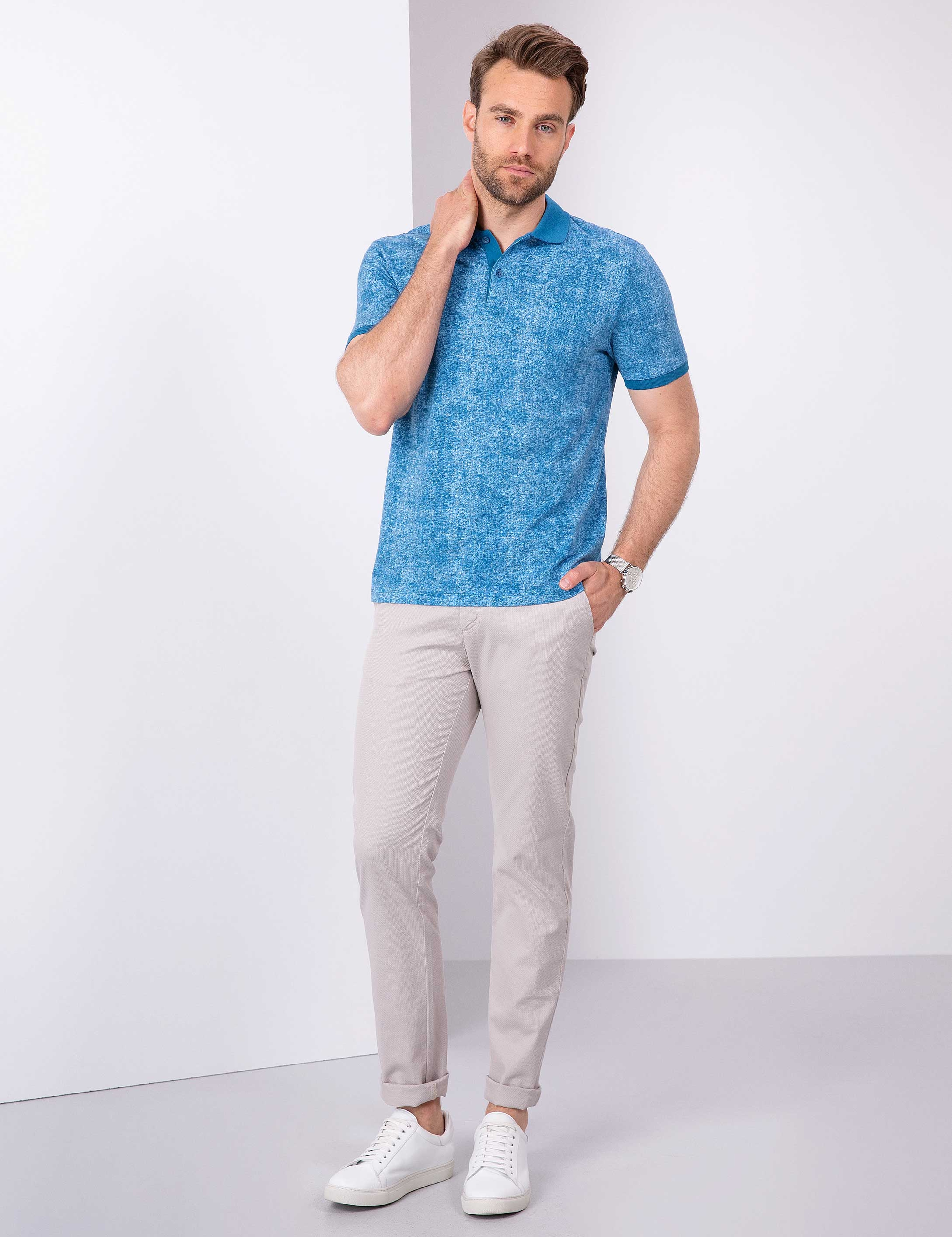 Mavi Slim Fit Polo Yaka T-Shirt - Image 4