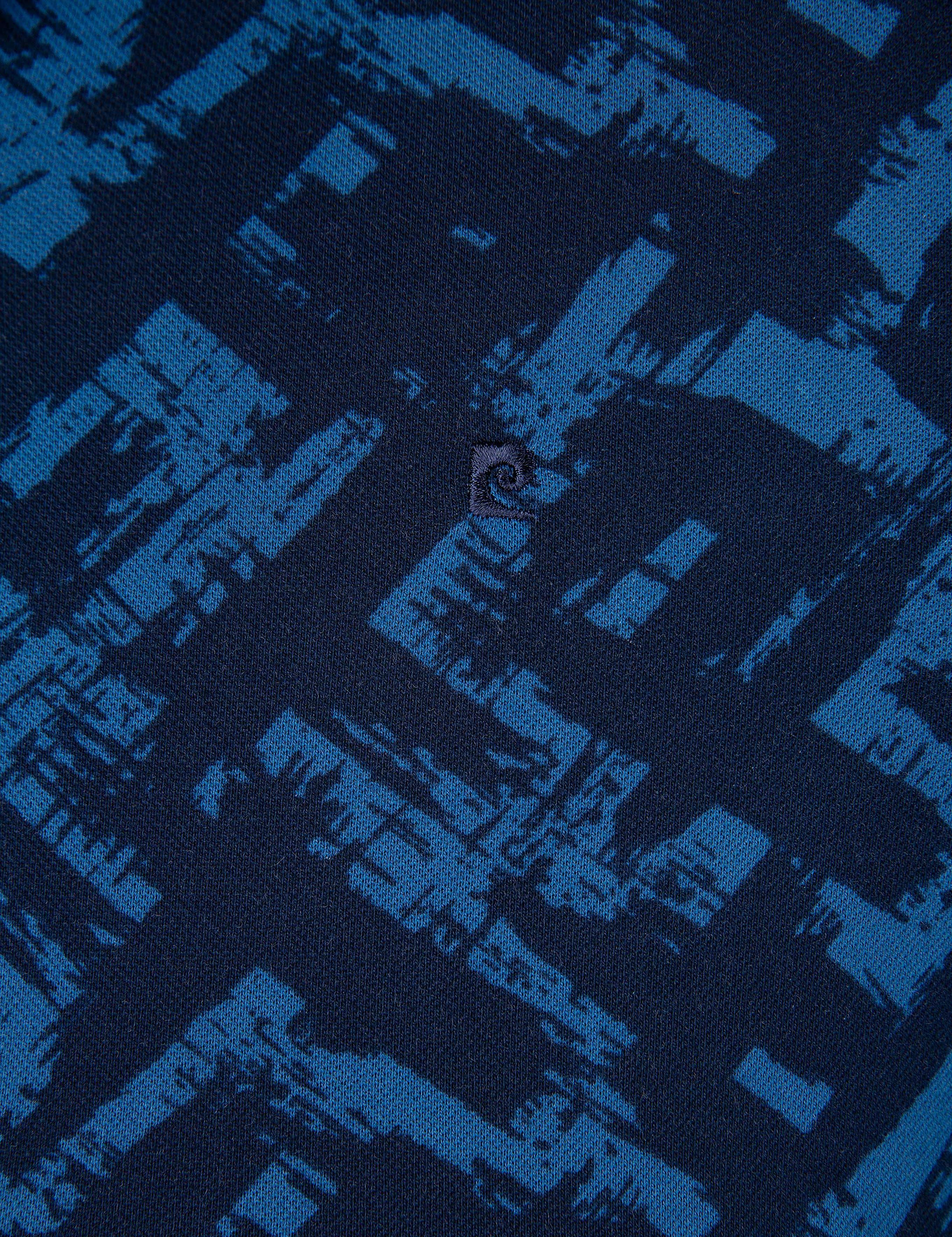 Lacivert Slim Fit Polo Yaka T-Shirt