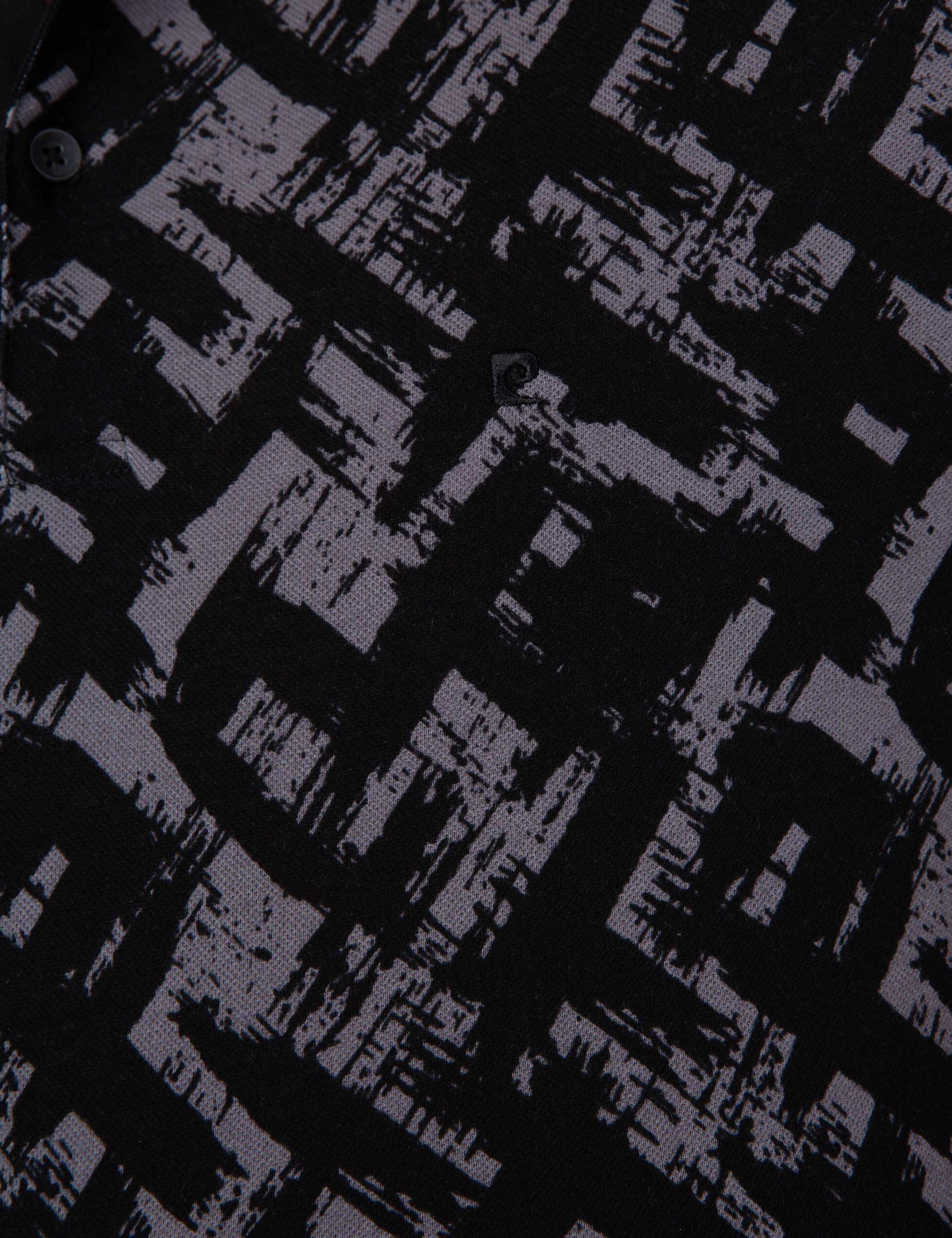 Siyah Slim Fit Polo Yaka T-Shirt