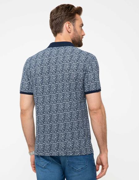 Lacivert Slim Fit Polo Yaka T-Shirt - 50210549020