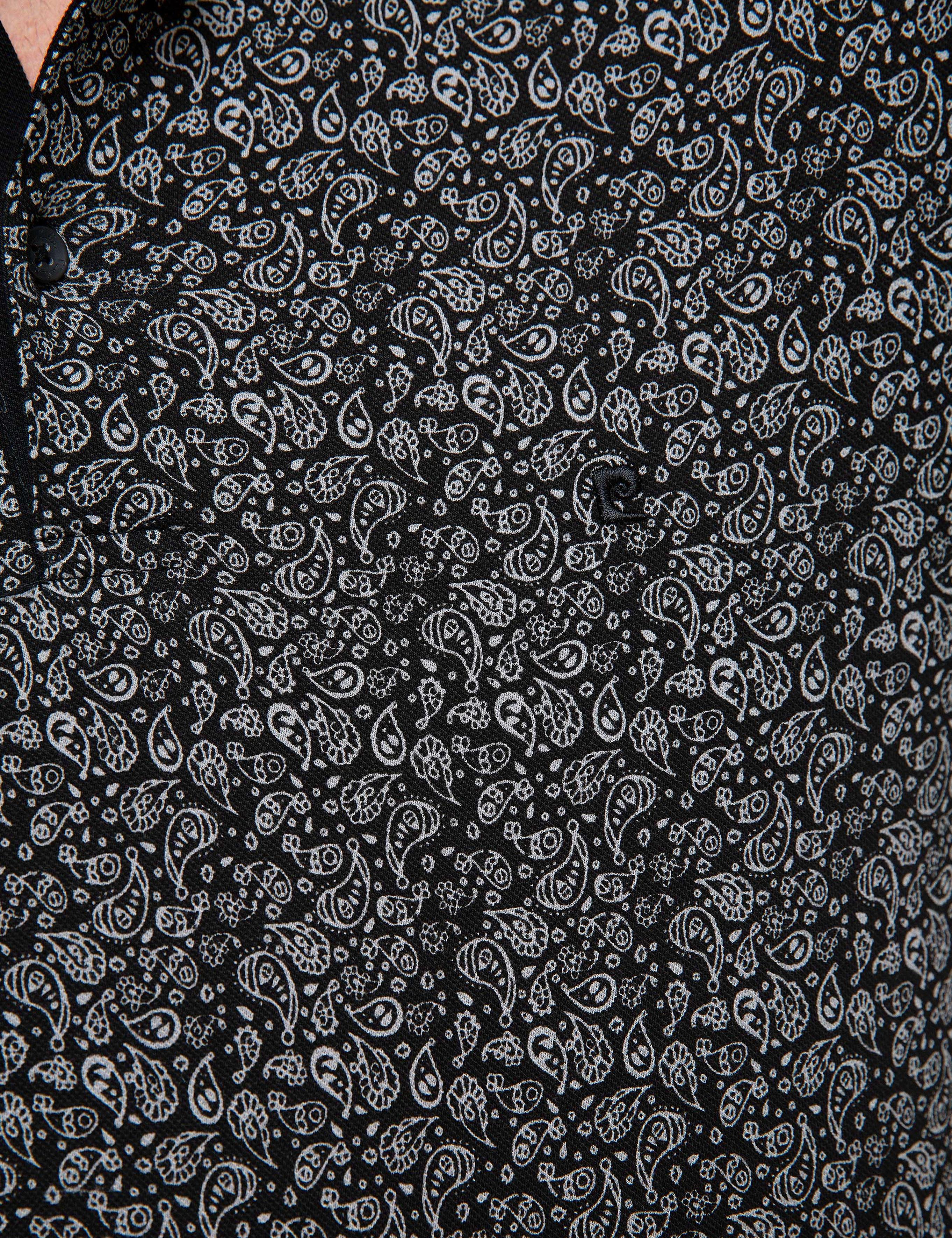 Siyah Slim Fit Polo Yaka T-Shirt