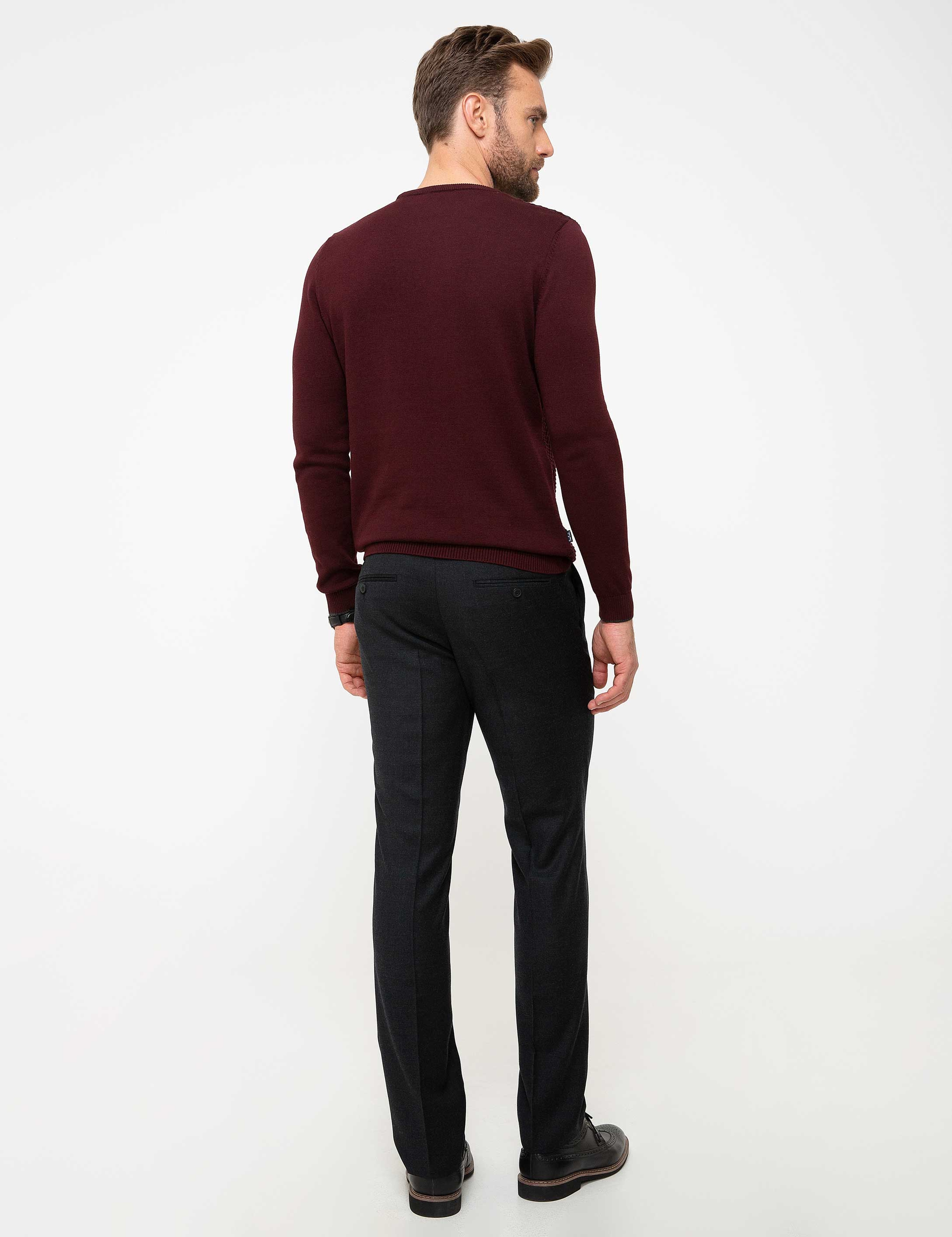 Siyah Slim Fit Pantolon - Image 3